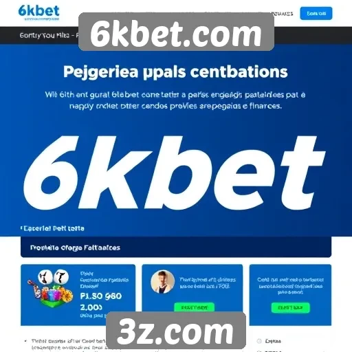 Segurança e proteção de dados no 6kbet.com
