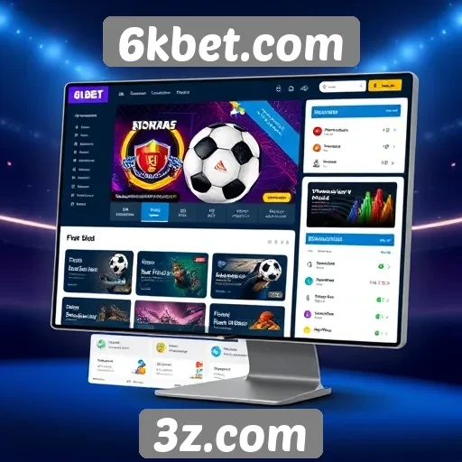 Experiência do usuário na interface de 6kbet.com